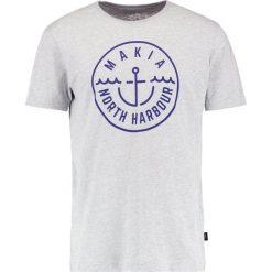 T-shirty męskie z nadrukiem: Makia CROWN Tshirt z nadrukiem light grey