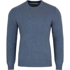 Sweter Napapijri. Niebieskie swetry męskie xl, klasyczne. Za 639,00 zł.