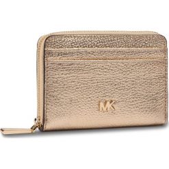 Mały Portfel Damski MICHAEL MICHAEL KORS - Mott 34H9GOXZ1M Pale Gold. Żółte portfele damskie MICHAEL Michael Kors, bez wzorów, ze skóry. Za 339,00 zł.