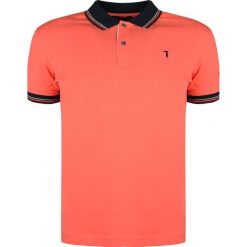 Trussardi Koszulka Polo. Koszulki męskie Trussardi, bez wzorów, z bawełny, bez rękawów. Za 179,00 zł.