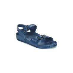 Sandały Dziecko Birkenstock RIO EVA. Niebieskie sandały dziewczęce Birkenstock, bez zapięcia. Za 111,81 zł.