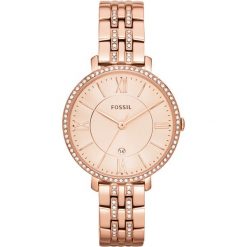 Fossil JACQUELINE Zegarek rose goldcoloured. Czerwone, analogowe zegarki damskie Fossil. Za 849,00 zł.