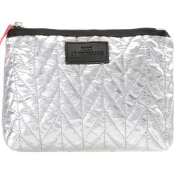 Kosmetyczki damskie: Becksöndergaard LOLA METALLIC Kosmetyczka silver