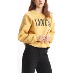 Levi's Diana Bluza Żółty. Żółte bluzy damskie Levi's®, s, z nadrukiem, z bawełny, bez rękawów, bez kaptura. Za 309,95 zł.