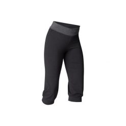 Rybaczki do łagodnej jogi damskie. Czarne rybaczki damskie DOMYOS, xl, bez wzorów, z elastanu. Za 44,99 zł.