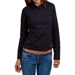 T-shirty damskie: Koszulka polo w kolorze czarnym