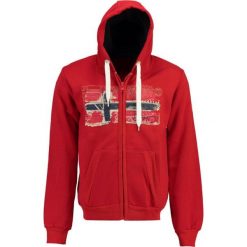 Geographical Norway bluza męska Gayto M czerwona. Czerwone bluzy męskie Geographical Norway, m, bez wzorów, z kapturem, bez rękawów, z kapturem. Za 179,00 zł.