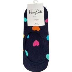 Skarpety Stopki Damskie HAPPY SOCKS - HA06-067 Granatowy. Niebieskie bez kategorii marki Happy Socks, z elastanu. Za 24,90 zł.