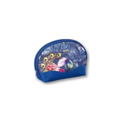 TOP CHOICE Kosmetyczka damska PEACOCK (94378) 1szt. Szare topy damskie marki TOP CHOICE, bez wzorów, bez kołnierzyka. Za 15,27 zł.