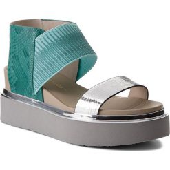 Rzymianki damskie: Sandały UNITED NUDE – Rico Sandal 10304440106108 Silver/Mint/Ivory
