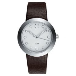 Zegarek Watch.it skórzany pasek. Pomarańczowe zegarki męskie Alessi, ze stali nierdzewnej. Za 1120,00 zł.