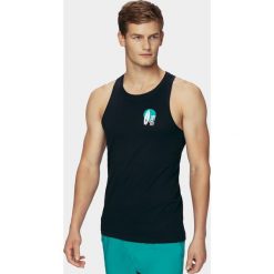 Koszulka bez rękawów męska. Koszulki męskie m, bez wzorów, z bawełny, bez kołnierzyka. Za 39,99 zł.