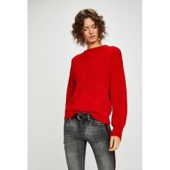 Medicine - Sweter Secret Garden. Czerwone swetry damskie MEDICINE, s, bez wzorów, z elastanu, z krótkim rękawem, krótkie, bez kaptura. W wyprzedaży za 79,90 zł.