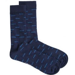 Skarpety męskie SAWK000149. Niebieskie skarpetki męskie Giacomo Conti, bez wzorów, z elastanu. Za 29,00 zł.
