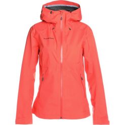 Mammut CONVEY TOUR HOODED JACKET WOMEN Kurtka hardshell barberry. Pomarańczowe kurtki damskie marki Mammut, m, z materiału, outdoorowe. W wyprzedaży za 671,20 zł.