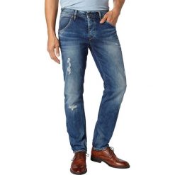 Dżinsy w kolorze niebieskim. Niebieskie jeansy męskie Pepe Jeans, Mexx, Pierre Cardin, m, w paski. W wyprzedaży za 209,95 zł.