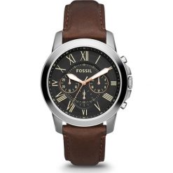 Zegarek FOSSIL - Grant FS4813 Dark Brown/Silver/Steel. Brązowe zegarki męskie marki Fossil, ze stali. Za 595,00 zł.