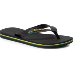 Japonki IPANEMA - Clas Brasil II 80408 Black 22467. Czarne klapki damskie Ipanema, bez wzorów, z tworzywa sztucznego, bez obcasa. W wyprzedaży za 59,00 zł.
