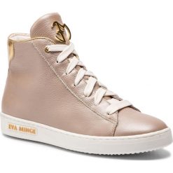 Sneakersy EVA MINGE - Cabanzo 4N 18GR1372675EF 103. Brązowe półbuty damskie Eva Minge, ze skóry. W wyprzedaży za 279,00 zł.