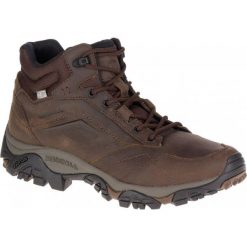 Merrell buty trekkingowe męskie Moab Adventure Mid Wtpf Dark Earth 8,5 (43). Buty trekkingowe męskie Merrell, bez zapięcia. W wyprzedaży za 415,00 zł.