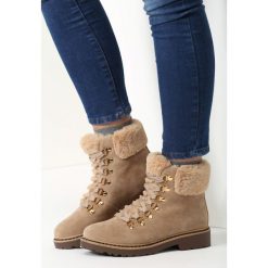 Beżowe Traperki I Want You Back. Brązowe buty zimowe damskie marki vices. Za 109,99 zł.