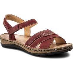 Sandały damskie: Sandały MANITU – 910772 Bordeaux 41