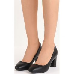 Buty ślubne damskie: Czarne Czółenka Marry Me