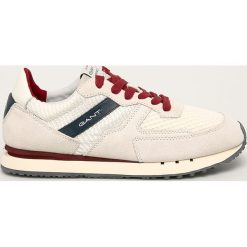 Gant - Buty Grancliff. Brązowe buty sportowe męskie GANT, ze skóry, na sznurówki. Za 439,90 zł.