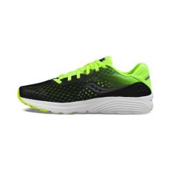 Saucony KINVARA 8, URUCHOMIENIE | CZARNY / CYTRYNA | 10. Czarne buty sportowe męskie Saucony, bez zapięcia, do biegania. W wyprzedaży za 405,87 zł.