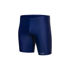 Spodenki pływackie LONG 2XL 04 - granatowy. Niebieskie spodenki sportowe męskie Aqua-Speed, xl, bez wzorów, z dzianiny, młodzieżowe, na fitness i siłownię. Za 79,00 zł.