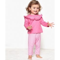 Bluzy dziewczęce: Komplet, bluza i spodnie 0 m-cy – 3 latka, Oeko Tex