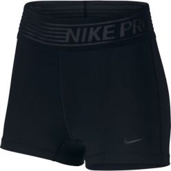 Spodenki Nike Pro Deluxe 3"/ 7.5 cm Training Shorts W Czarne. Czarne spodenki damskie termoaktywne Nike, bez wzorów, do biegania, dri-fit (nike). Za 94,99 zł.