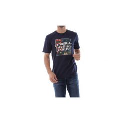 T-shirty z krótkim rękawem O'neill 9A2322 FILLER. Niebieskie t-shirty męskie O'Neill, s, bez wzorów, bez kołnierzyka, krótkie. Za 121,47 zł.