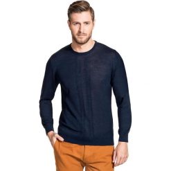 Sweter PIETRO PW 15-45SR. Niebieskie swetry klasyczne męskie marki Giacomo Conti, m, z kaszmiru, klasyczne, z klasycznym kołnierzykiem. Za 199,00 zł.