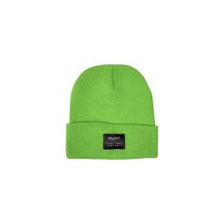 Basic Beanie. Zielone czapki damskie marki MAJORS, na jesień, bez wzorów. Za 60,00 zł.