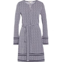 MICHAEL Michael Kors HOUNDSTOOTH BORDER Sukienka z dżerseju black. Czarne sukienki damskie MICHAEL Michael Kors, l, bez wzorów, z elastanu, bez kołnierzyka, bez rękawów. W wyprzedaży za 655,20 zł.