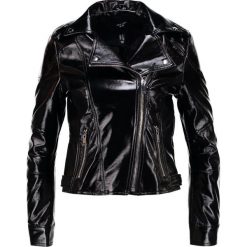 Kurtki damskie: New Look Petite PETITE Kurtka ze skóry ekologicznej black
