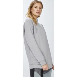 Reebok - Bluza. Szare bluzy damskie Reebok, s, z nadrukiem, z bawełny, bez rękawów, bez kaptura. W wyprzedaży za 139,90 zł.