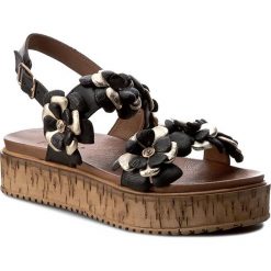 Sandały damskie: Sandały INUOVO – 7118 Black/Gold