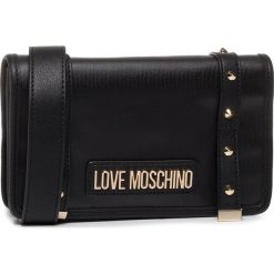 Torebka LOVE MOSCHINO - JC4080PP1ALL100A Nero. Czarne torebki klasyczne damskie Love Moschino, bez wzorów, ze skóry ekologicznej, bez dodatków. Za 699,00 zł.