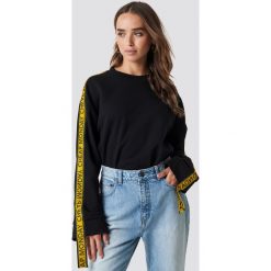 Cheap Monday Bluza Further Sweat - Black. Czarne długie bluzy damskie marki Cheap Monday, w paski, z długim rękawem. Za 222,95 zł.