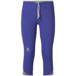 Odlo Spodnie Tech. Tights 3/4 HANA Niebieski r. S (347731S). Niebieskie spodnie dresowe damskie Odlo, s. Za 82,13 zł.