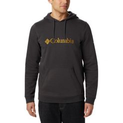 Bluza z kapturem Columbia Basic Logo 1681661016 - szary || czarny. Szare bluzy męskie Columbia, xxl, bez wzorów, z kapturem, bez rękawów, z kapturem. Za 244,99 zł.