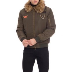 Kurtki męskie: Kurtka w kolorze khaki