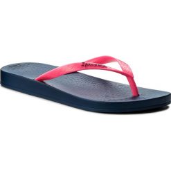 Japonki IPANEMA - Anatomica Tan Fem 81030 Blue/Pink 20502. Różowe klapki damskie Ipanema, bez wzorów, z tworzywa sztucznego, bez obcasa. Za 59,99 zł.