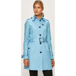 Tommy Hilfiger - Trencz. Kurtki damskie TOMMY HILFIGER, s, w paski, z bawełny, bez kaptura. W wyprzedaży za 799,90 zł.