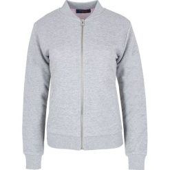 Bluza Trussardi Jeans. Szare bluzki damskie xs, bez wzorów, z jeansu, z włoskim kołnierzykiem, bez rękawów. Za 219,00 zł.