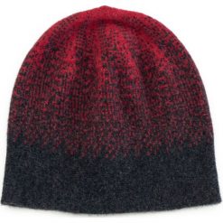 Czapka damska cieniowana z wełny parzonej czerwona. Brązowe czapki zimowe damskie marki Art of Polo. Za 75,74 zł.