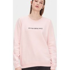 Bluza z napisem - Różowy. Różowe bluzy damskie House, s, z napisami, bez rękawów, bez kaptura. Za 49,99 zł.