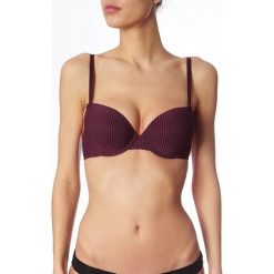 Biustonosze: Schiesser IMPRESSION UNDERWIRE Biustonosz z fiszbiną aubergine